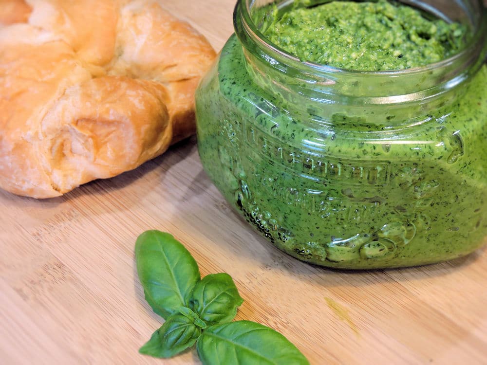 24Bite: Making Basil Pesto from Scratch, recipe by Christian Guzman