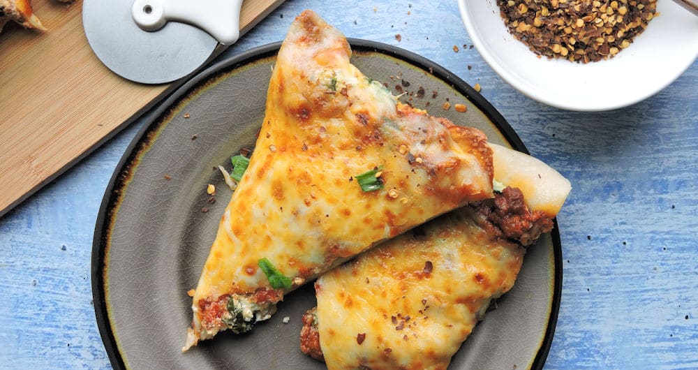 24Bite Recipe: Lasagna Pizza by Christian Guzman