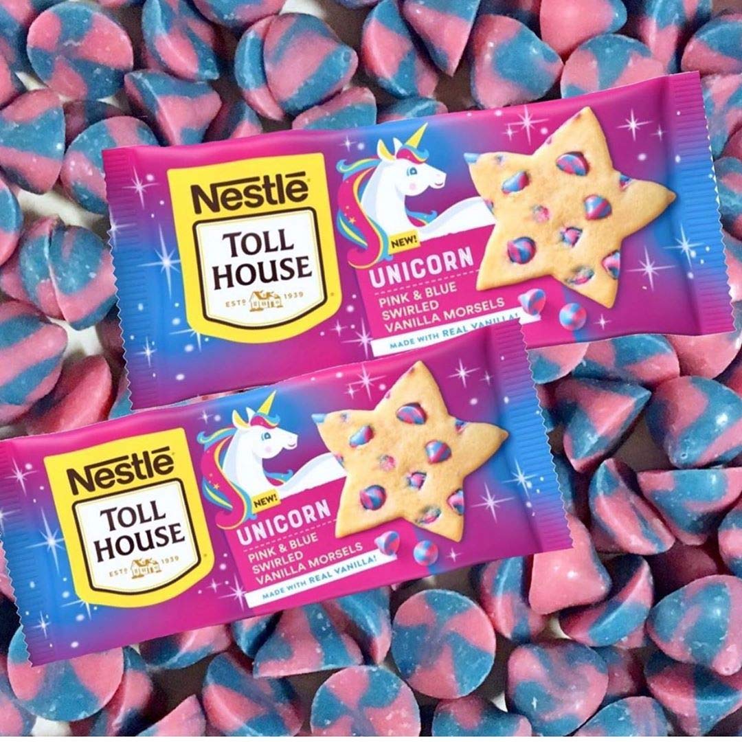 24Bite: Nestle Toll House Unicorn Vanilla Candy Morsels