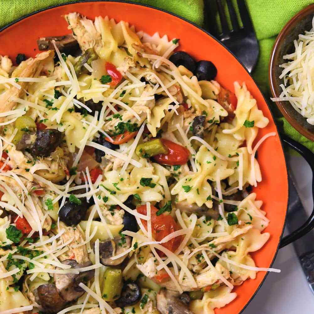 Rotisserie Chicken Pasta Recipe-image