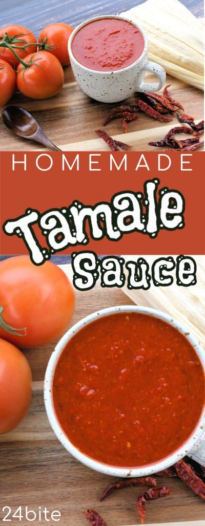 Homemade Tamale Sauce with Red Chiles | 24Bite™ Recipes