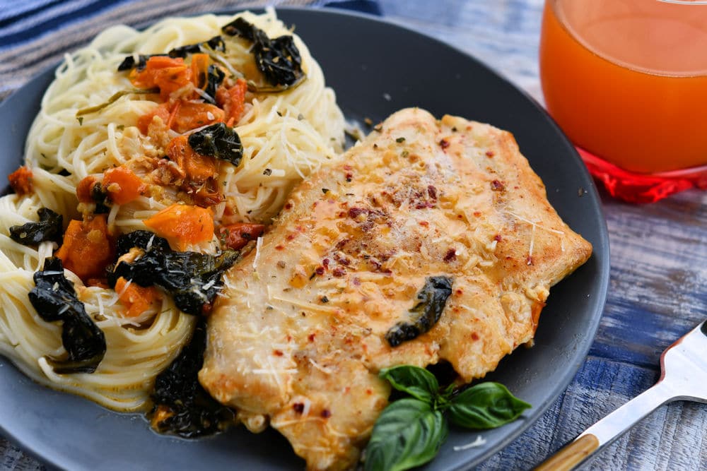 24Bite: Tuscan Chicken Recipe for Two by Christian Guzman