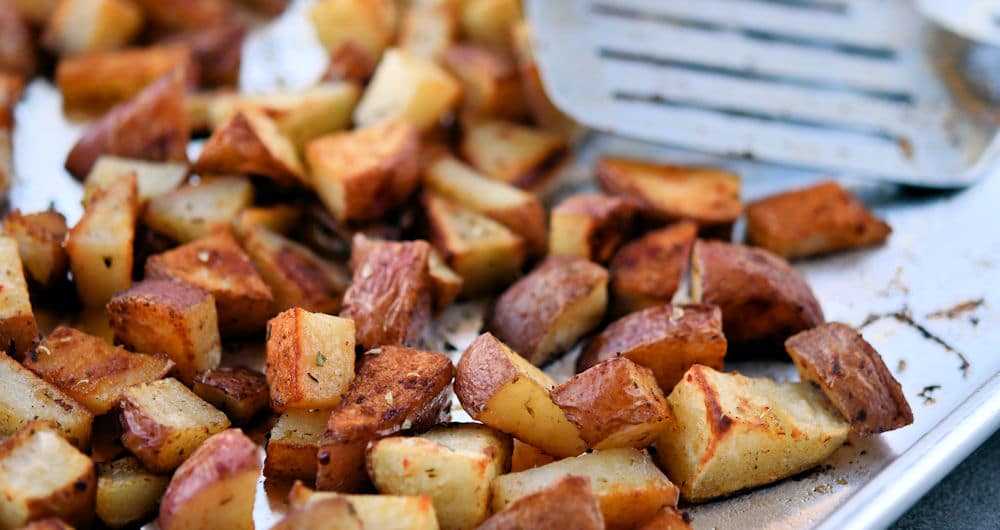 Roasted Red Potatoes Easy Recipe | 24Bite® Recipes