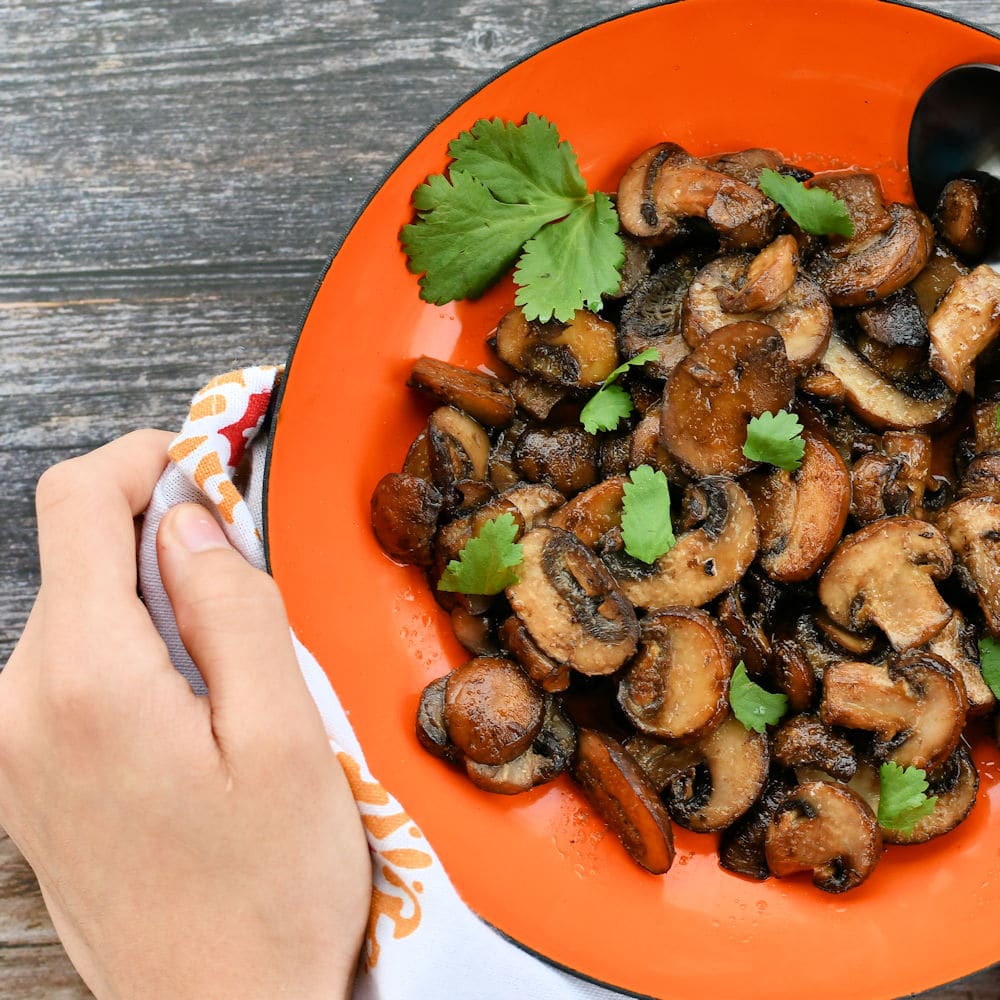 Sauteed Baby Bella Mushrooms 15 Min To Perfection 24bite Recipes