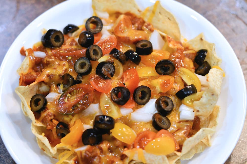 Slow Cooker Steak Chili Nachos Recipe by Christian Guzman