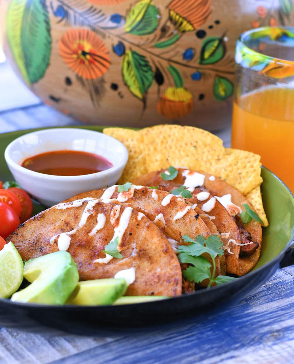 24Bite: Chicken Tinga Tacos Dorados Recipe by Christian Guzman