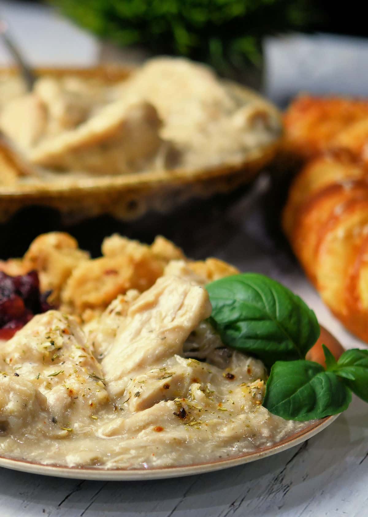 24Bite: Crockpot Chicken and Gravy Gluten Free Recipe by Christian Guzman