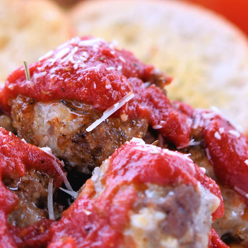 24Bite: Baked Meatballs Low Carb and Gluten Free Recipe