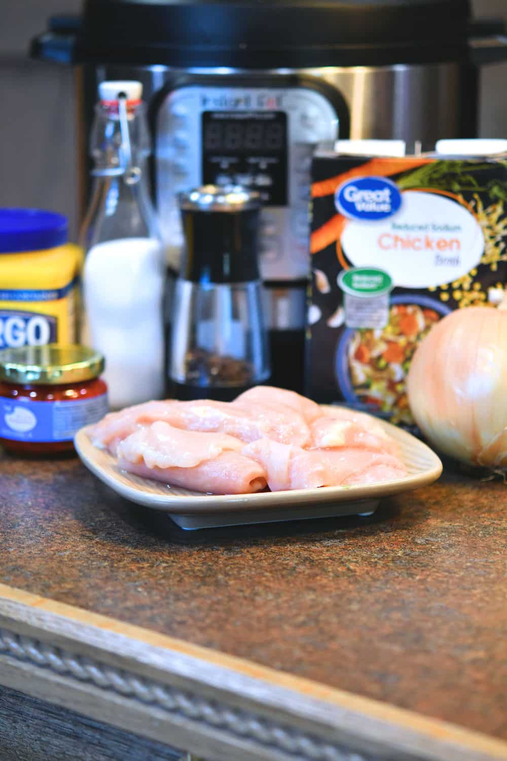 24Bite: Ingredients for Instant Pot Chicken and Dumplings