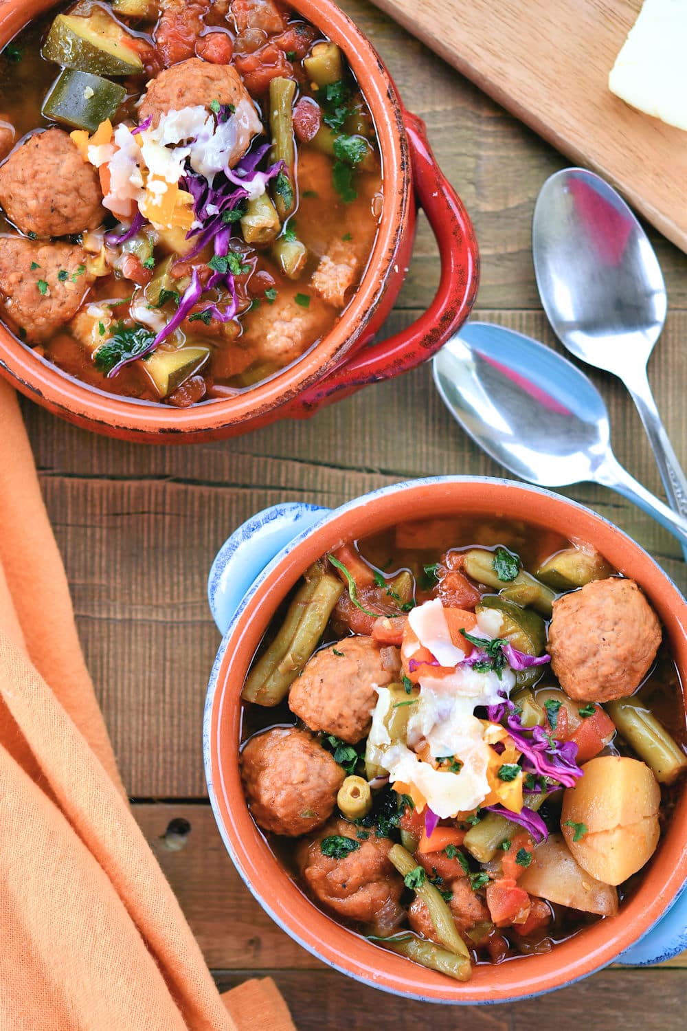 Albondigas Soup with Frozen Meatballs (Instant Pot, Stove and Crockpot ...