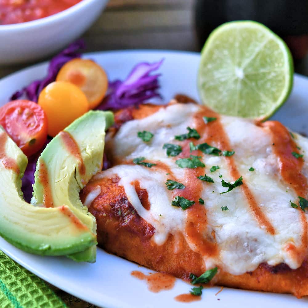 24Bite: Creamy Salsa Chicken Enchiladas Recipe by Christian Guzman