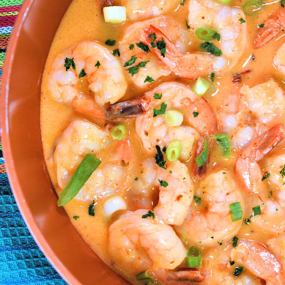 24Bite: Creamy Shrimp in Chipotle Sauce Non Dairy Recipe by Christian Guzman