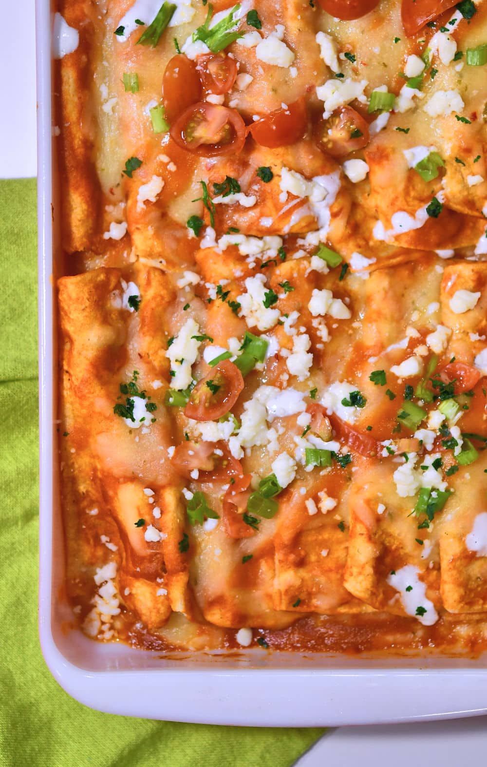 America Test Kitchen Roasted Poblano Enchiladas - Variety ...