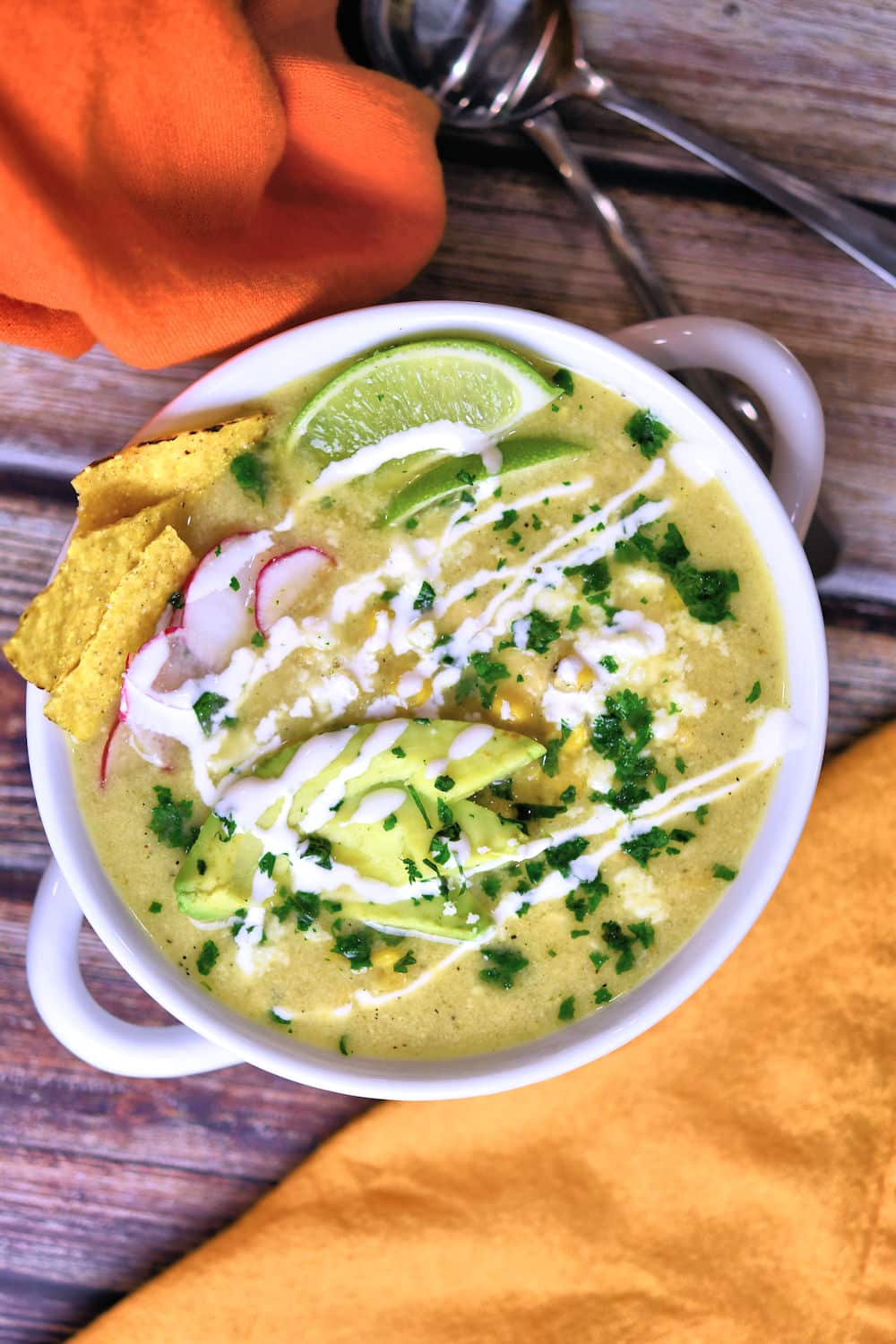 24Bite: Green Chile Chicken Soup Recipe by Christian Guzman