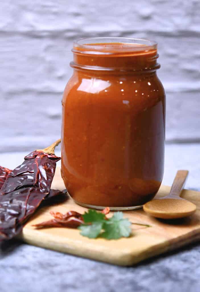 Red Enchilada Sauce with Dried Chiles 24Bite® Recipes
