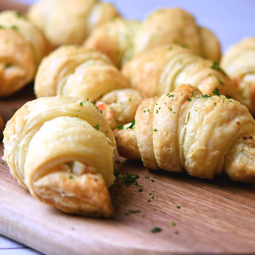 Quick Onion Crescent Rolls