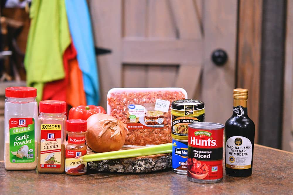 Italian Sausage Chili No Beans 24Bite® Recipes