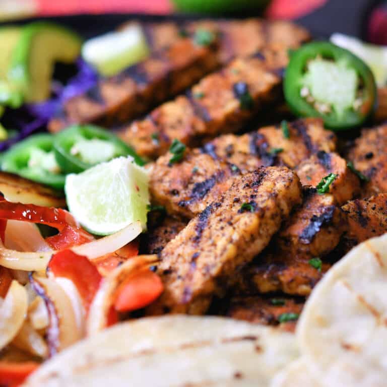Vegetarian Fajitas No Meat Tacos