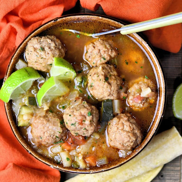 Easy Meatball Soup Recipe Frozen Meatballs | 24Bite® Recipes