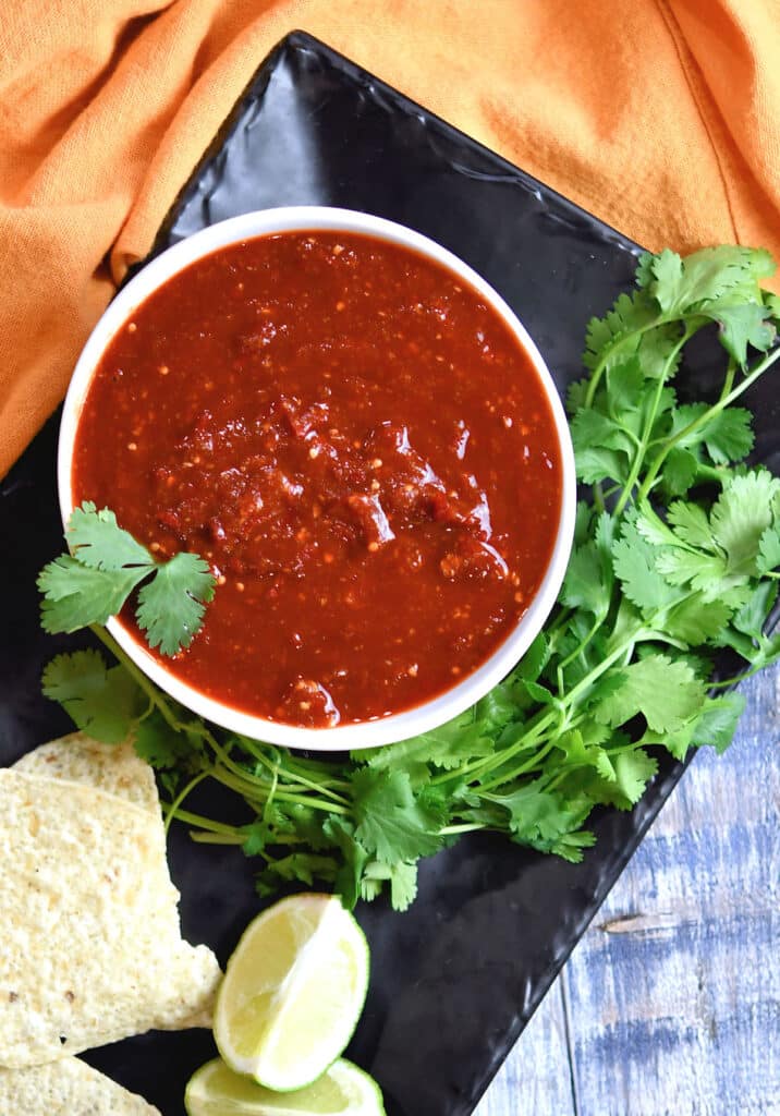 Tomatillo Red Chili Salsa Chipotle Copycat 24Bite® Recipes