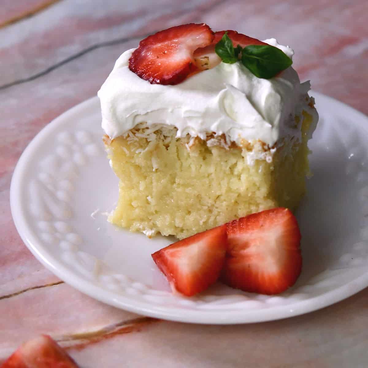 24Bite: Dairy Free Tres Leches Cake recipe by Christian Guzman