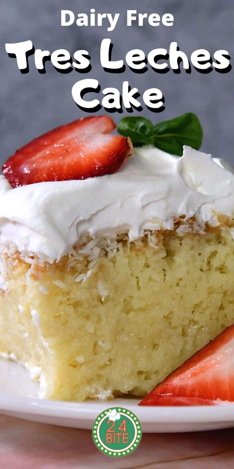 Dairy Free Tres Leches Cake