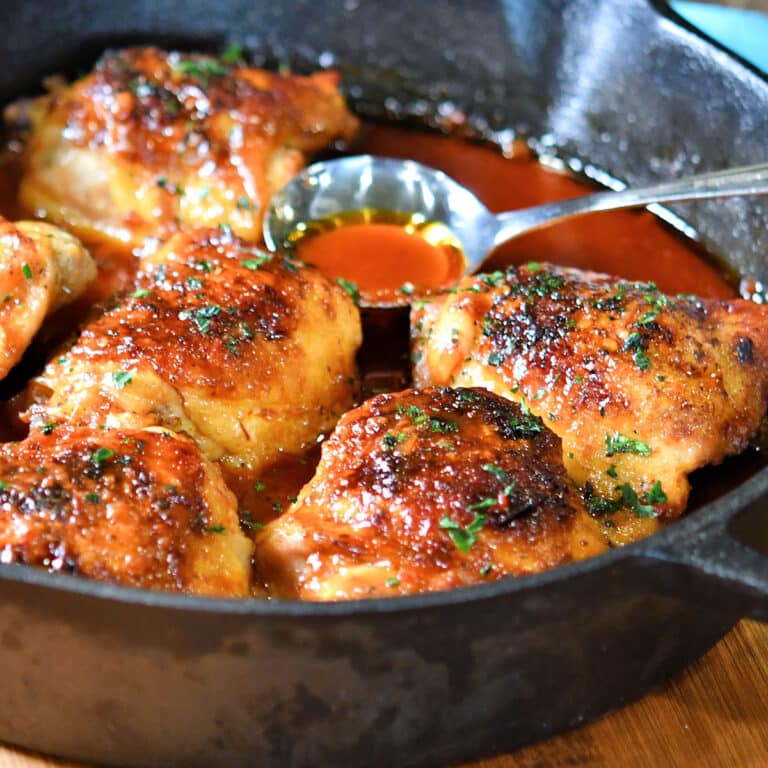 Sweet and Spicy Chicken Thighs