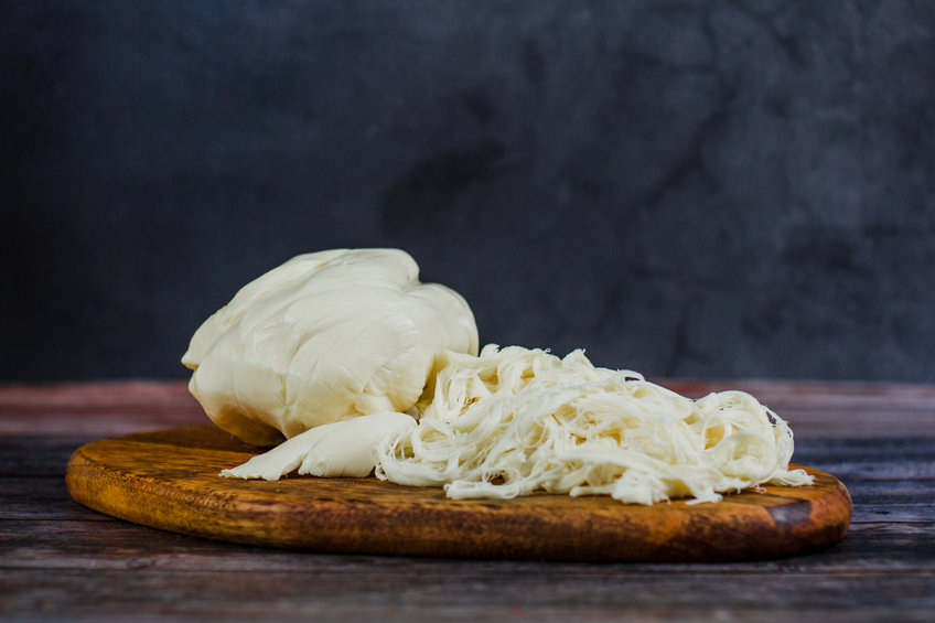 shredded Oaxaca cheese from Mexico