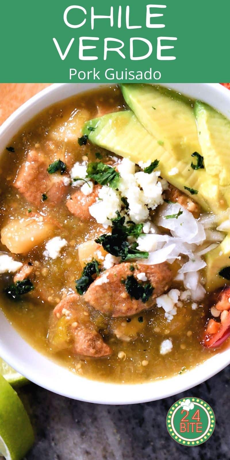 Pork Chile Verde Mexican Pork Stew 24Bite® Recipes