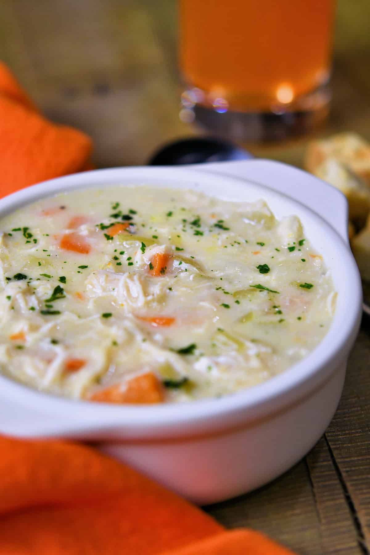 Instant Pot Creamy Chicken Soup 24Bite® Recipes