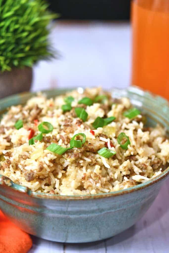 Instant Pot Dirty Rice with Pork Sausage 24Bite® Recipes