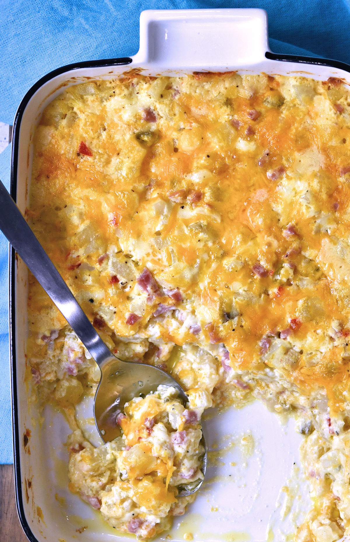 24Bite: Potatoes O'Brien Breakfast Casserole Recipe by Christian Guzman