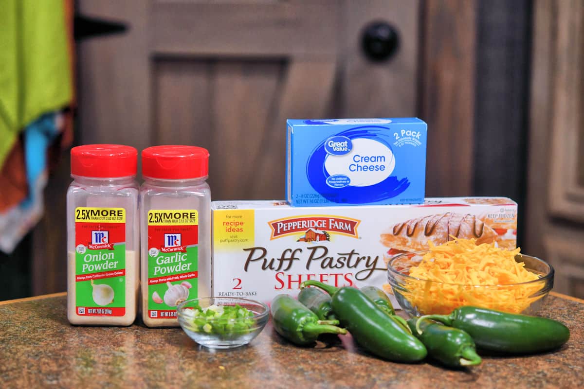 ingredients for jalapeno poppers on countertop