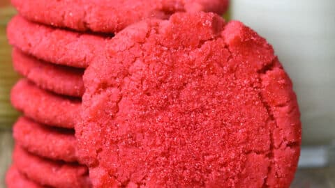 Mexican Pink Cookies Polvorones Rosas