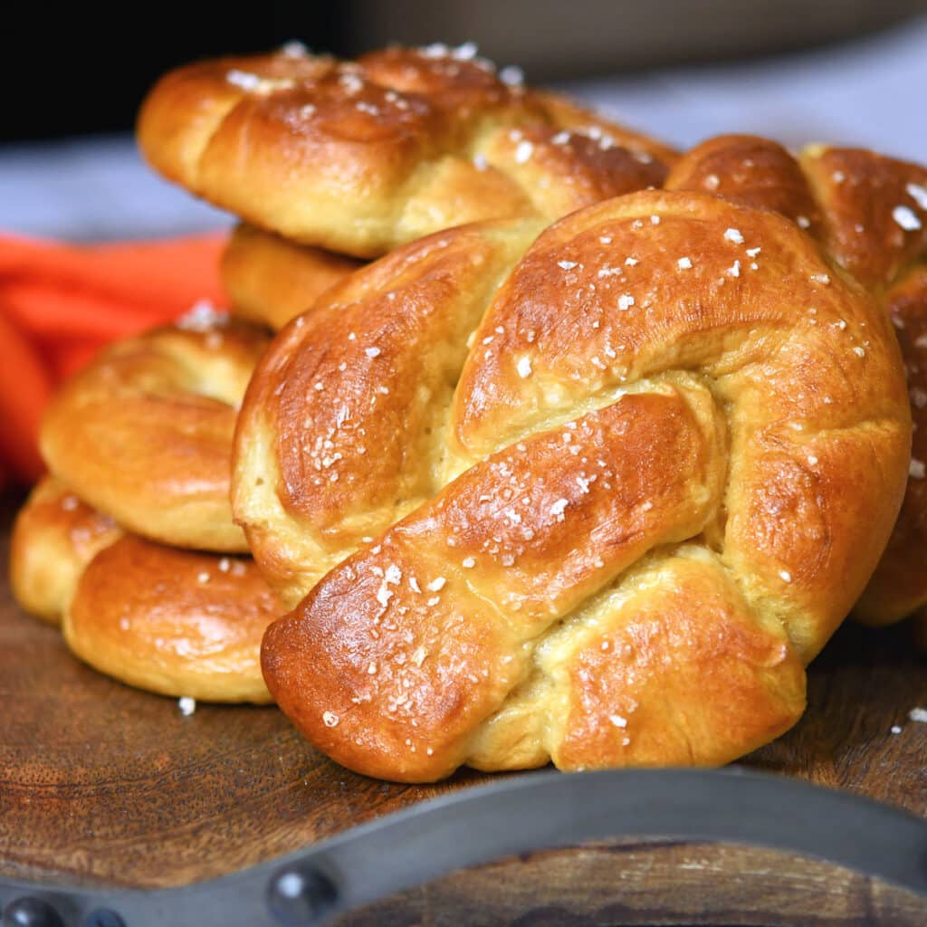 24Bite: Bread Machine Soft Pretzels Homemade Recipe by Christian Guzman