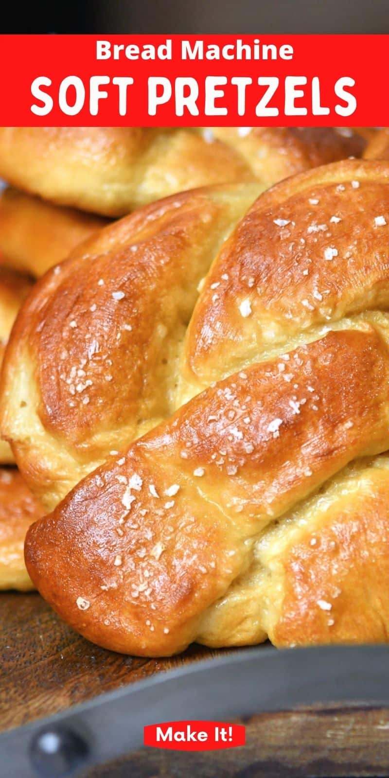 Bread Machine Soft Pretzels Homemade 24Bite® Recipes