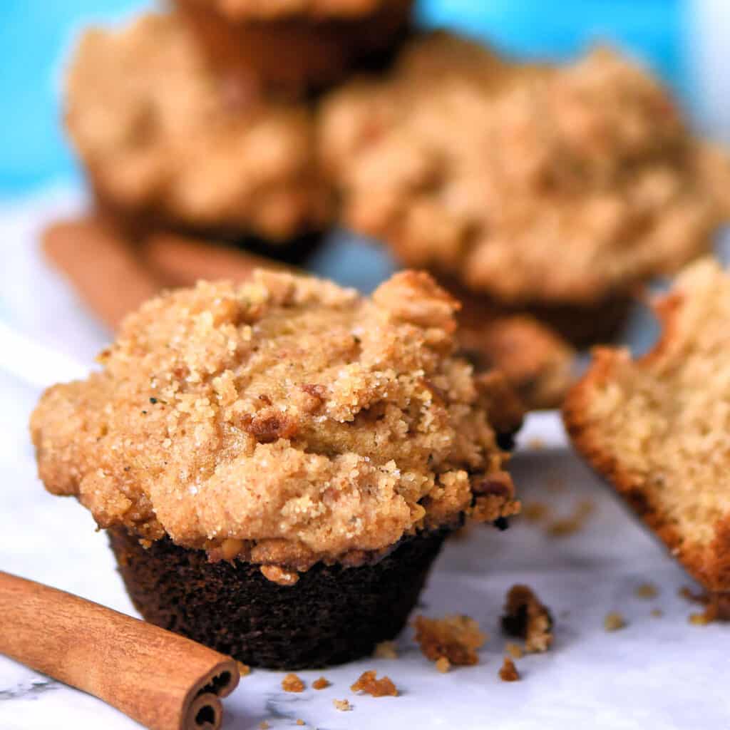 Cinnamon Pecan Mini Muffins