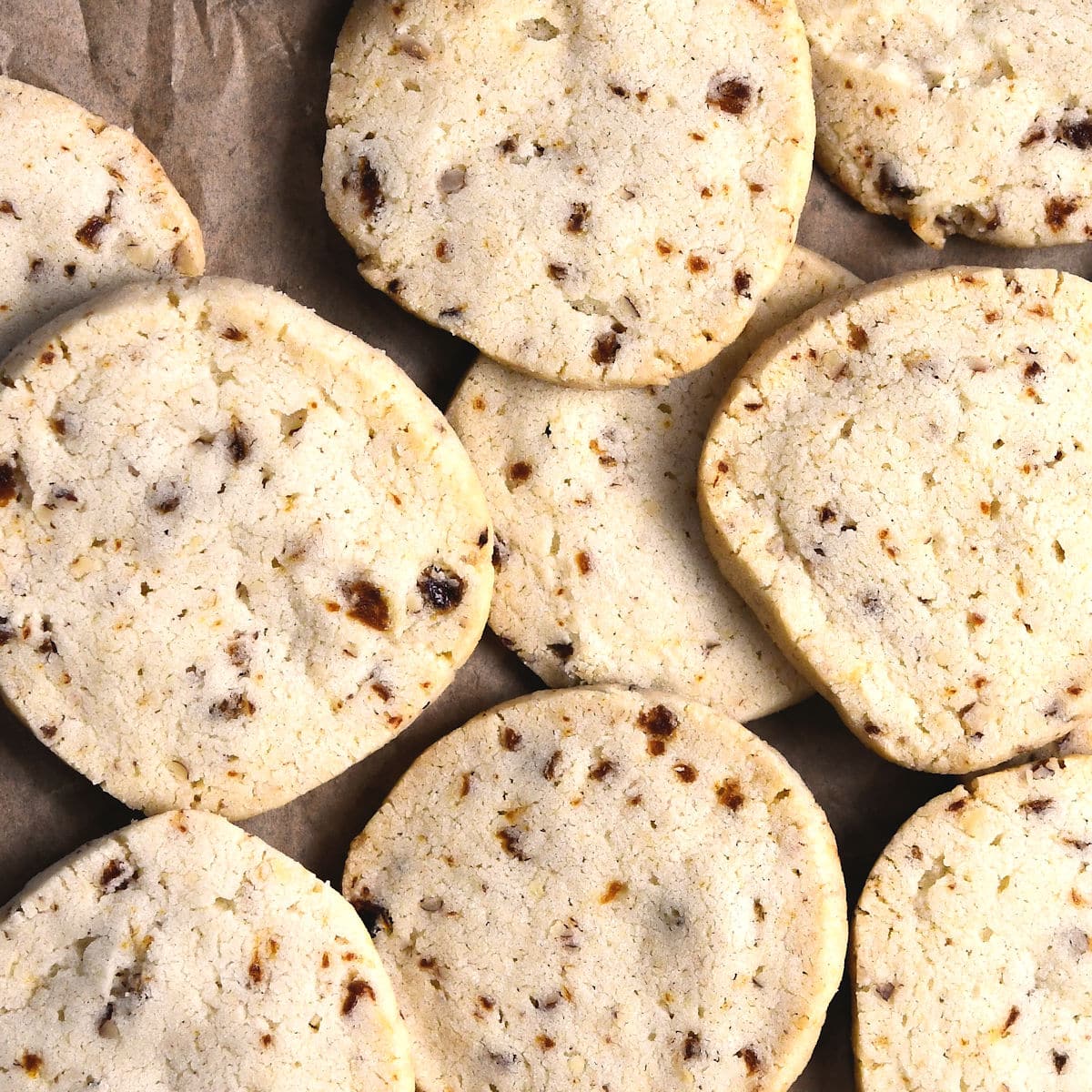 Apricot Shortbread Cookie with Pecans