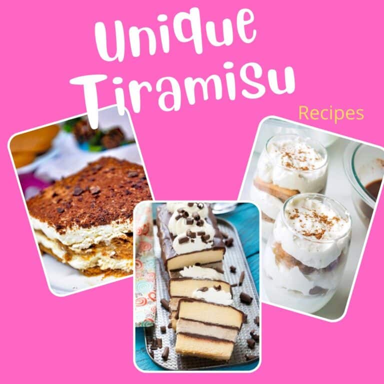 10+ Unique Tiramisu Recipes