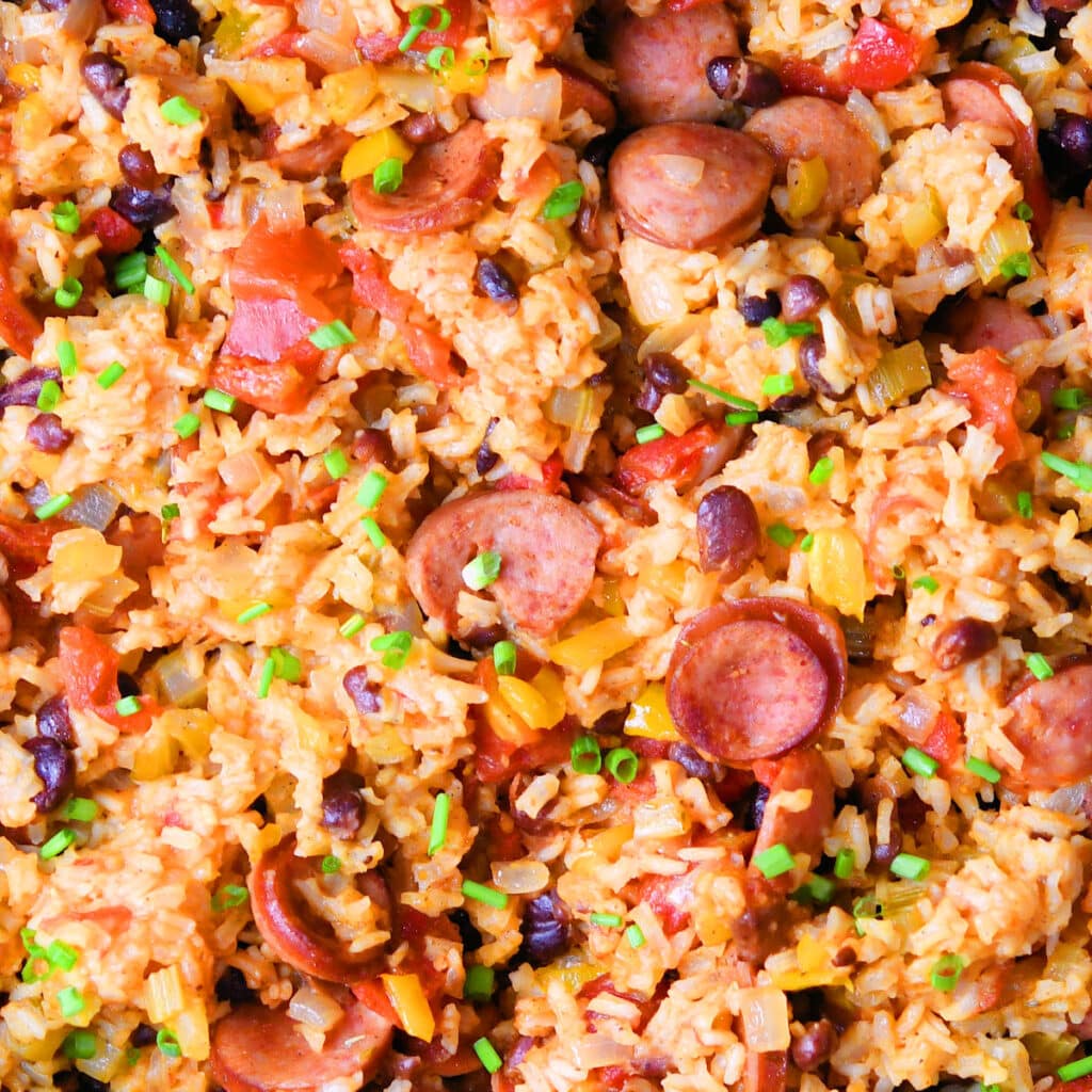 Cajun Sausage and Rice with Beans 24Bite® Recipes