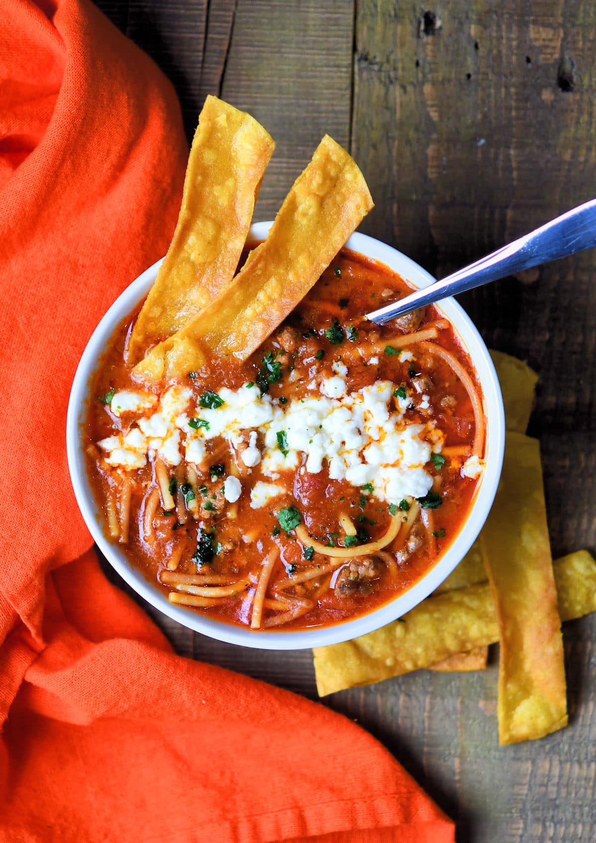 24Bite: Sopa De Fideo Con Carne Mexican Noodles Recipe by Christian Guzman