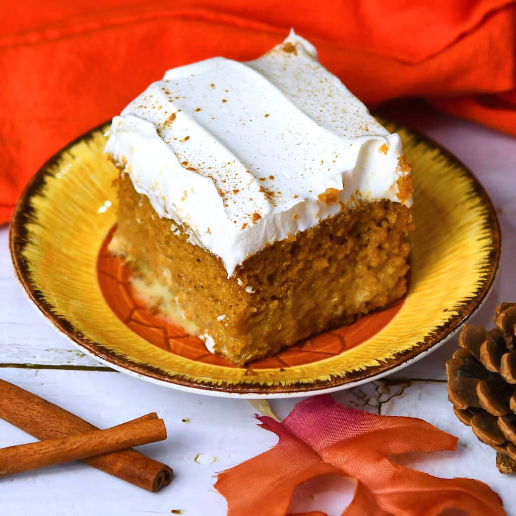 24Bite: Pumpkin Spice Tres Leches Cake Recipe by Christian Guzman