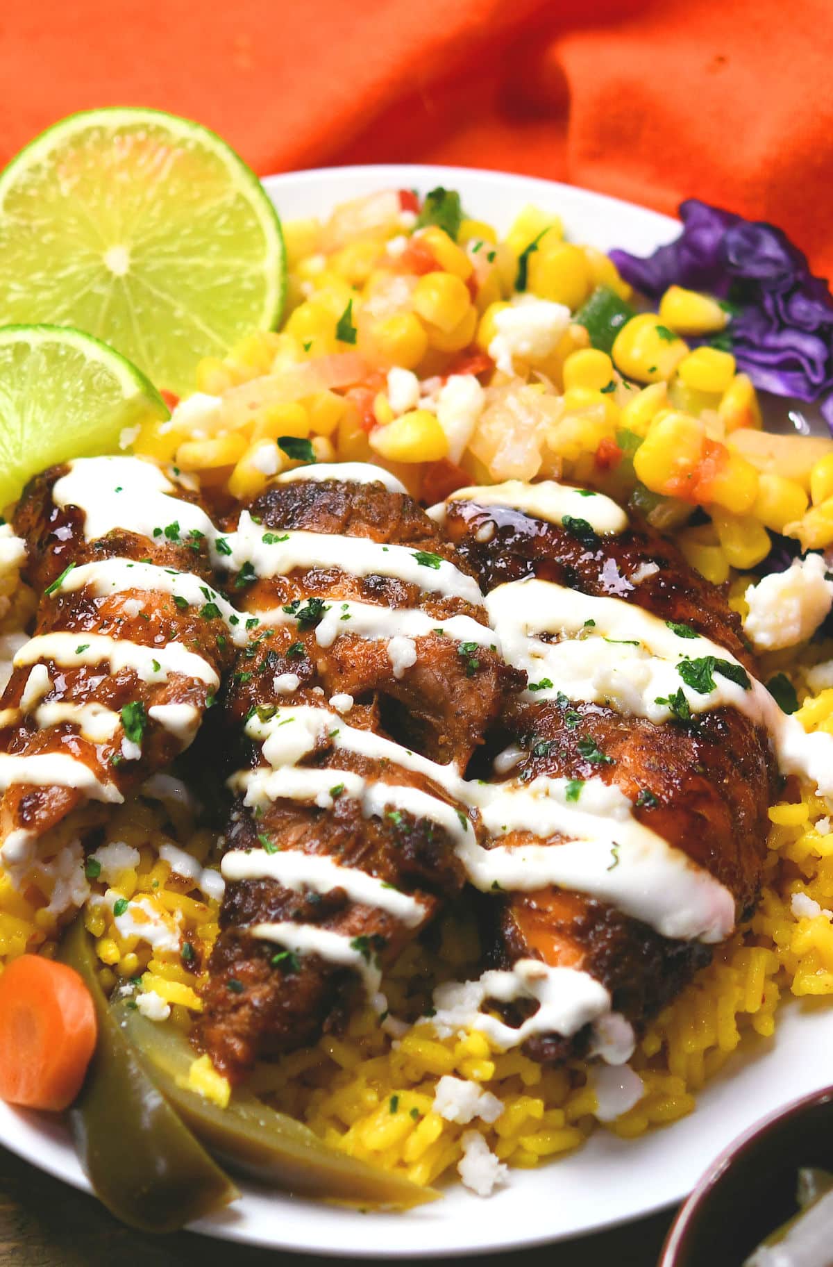 Ancho Chicken With Fresh Corn Salsa Recipe by Christian Guzman