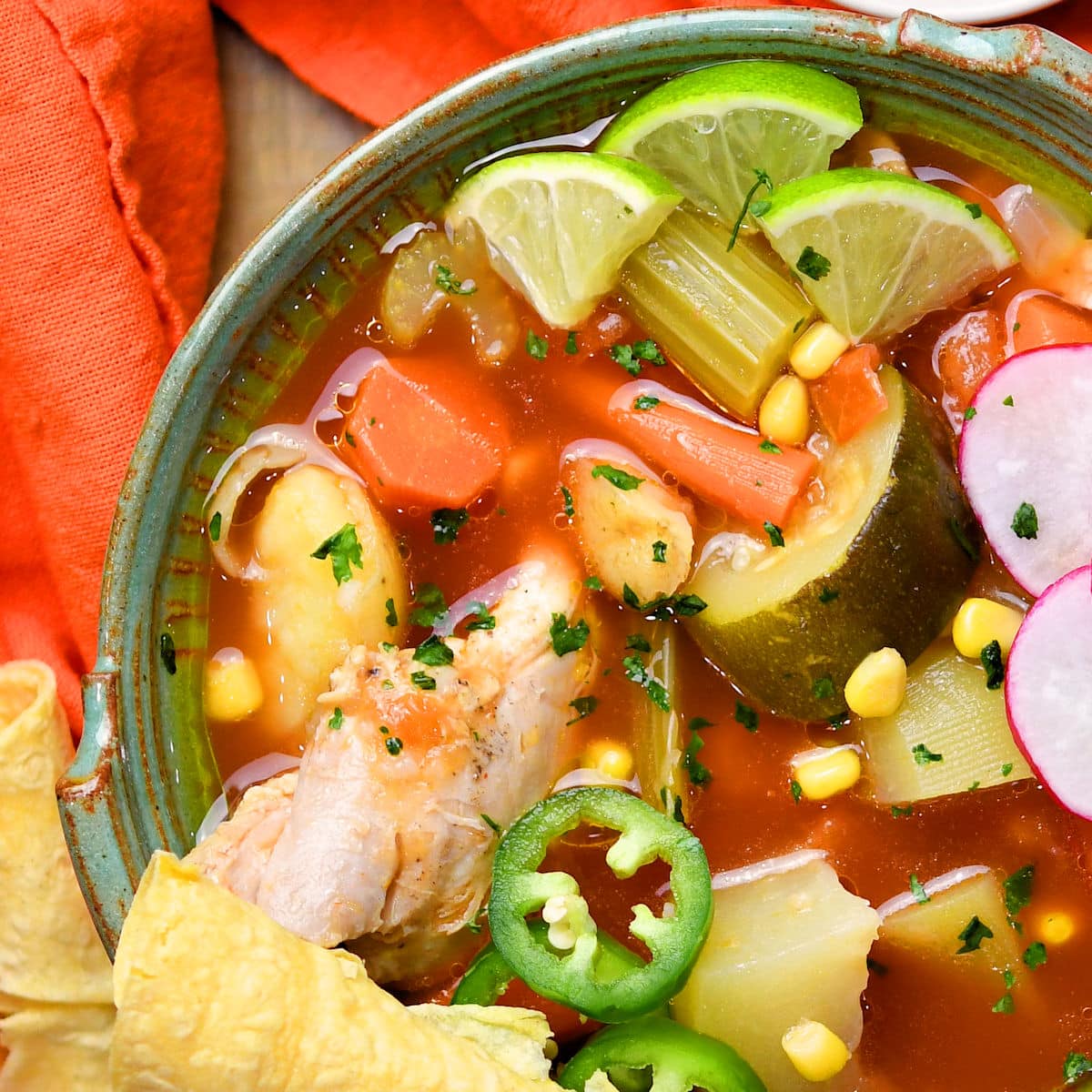 Caldo de Pollo (Mexican Chicken Soup Recipe) - Muy Bueno