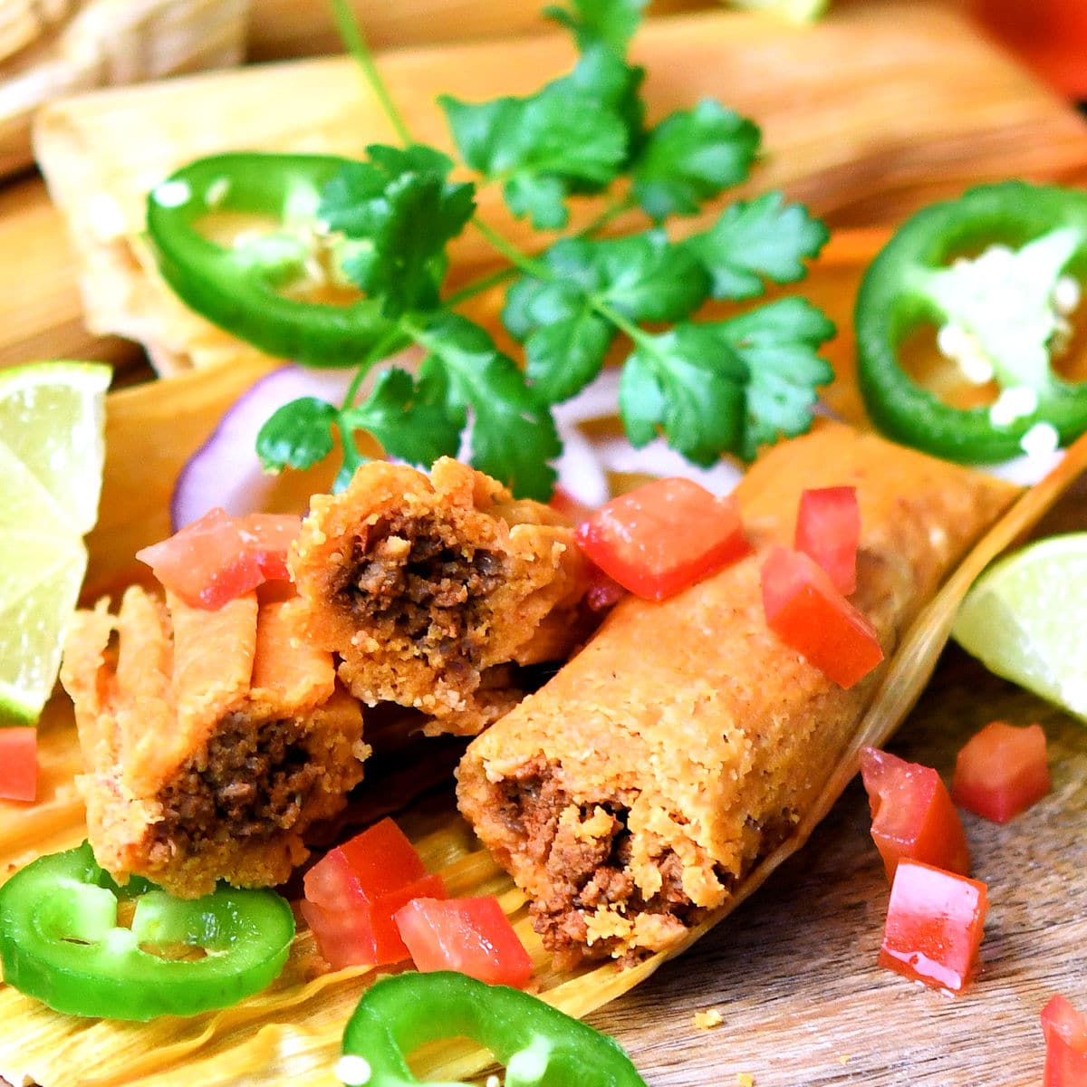 24Bite: Homemade Chorizo Tamales with Ground Beef by Christian Guzman