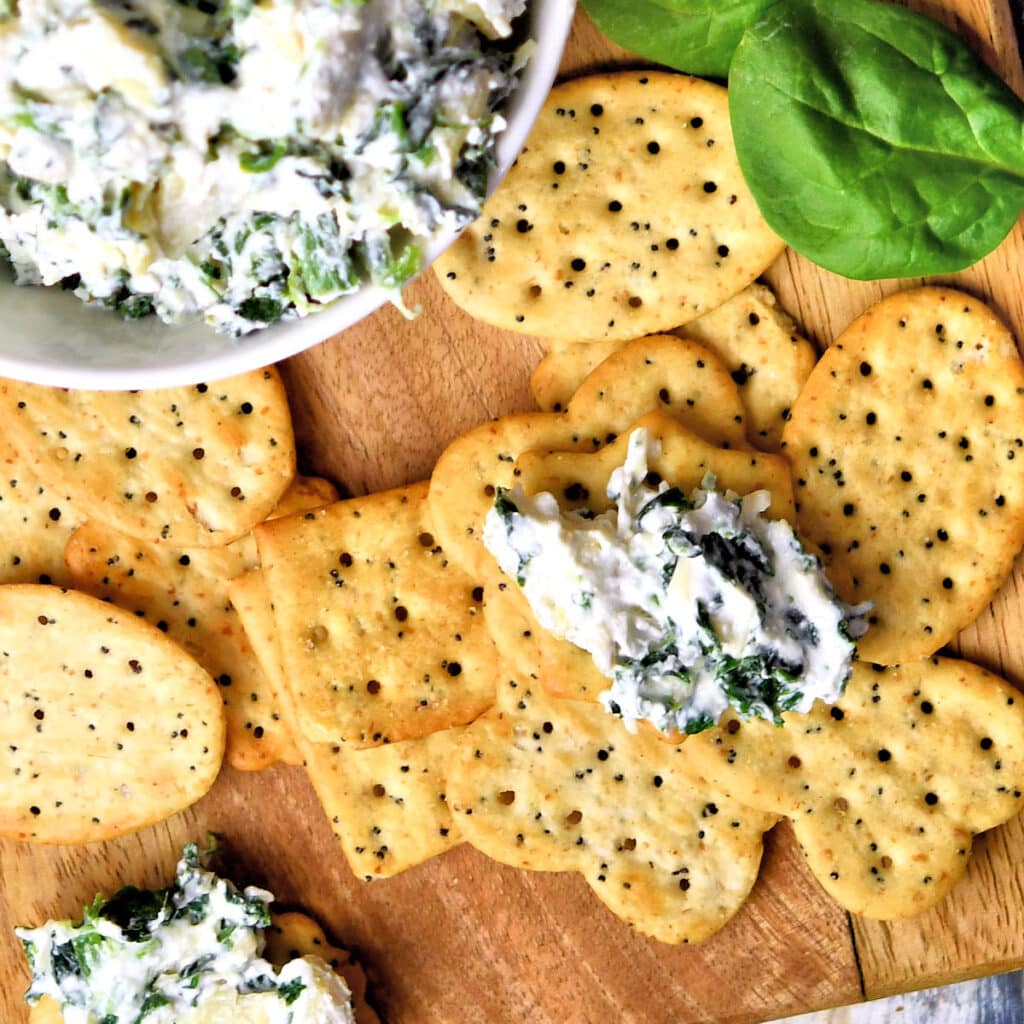 24Bite: Cold Spinach Artichoke Dip Recipe by Christian Guzman