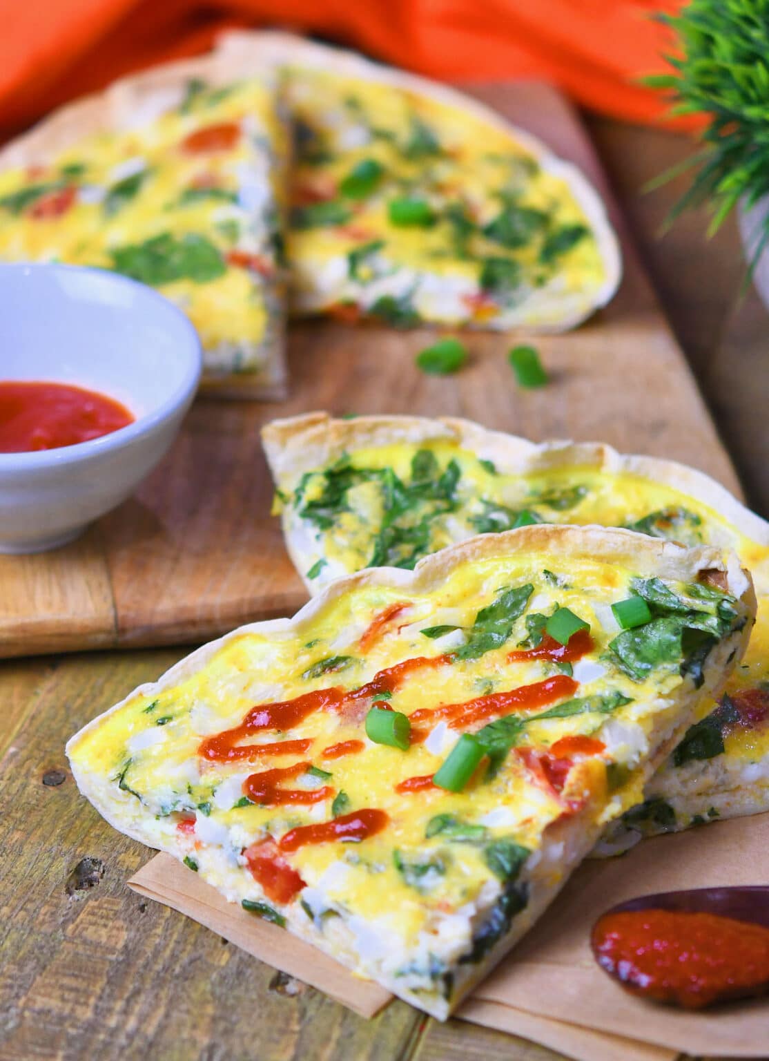 Tortilla Quiche Bake With Cottage Cheese TikTok | 24Bite® Recipes