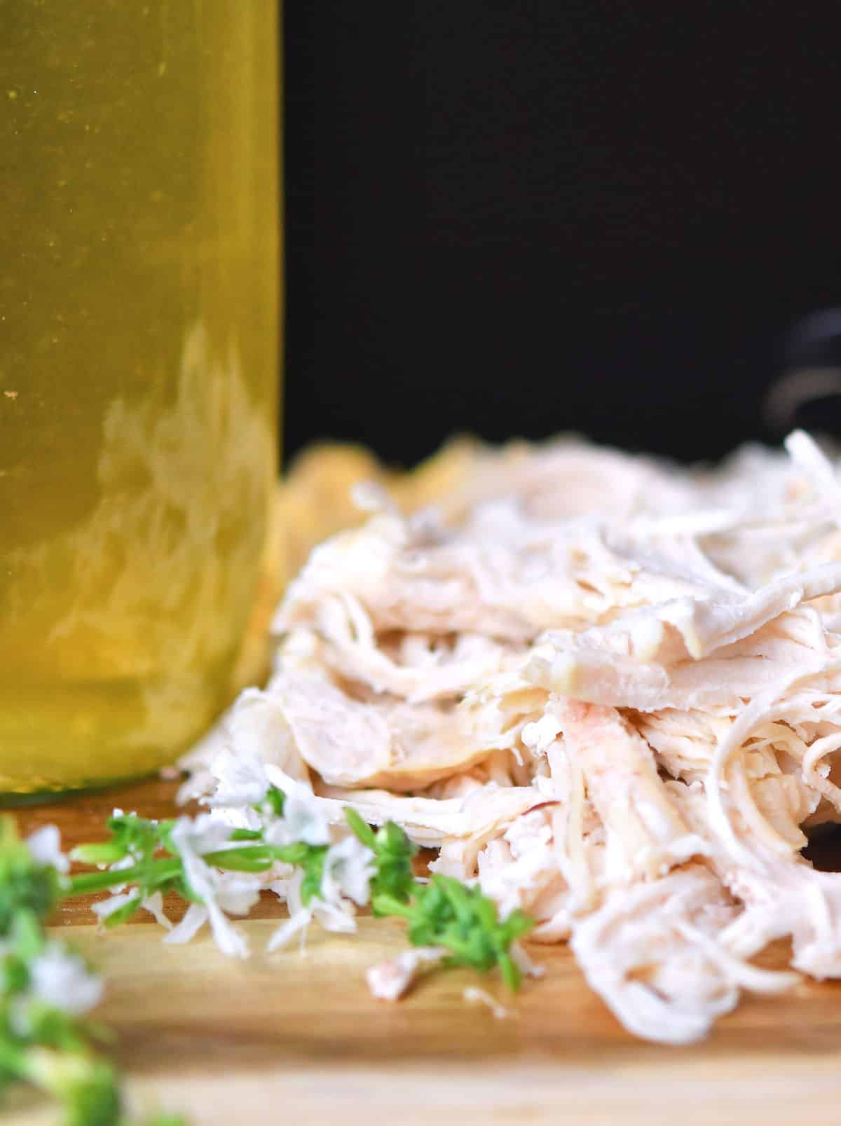 Instant Pot Shredded Chicken from Frozen Recipe from Christian Guzman