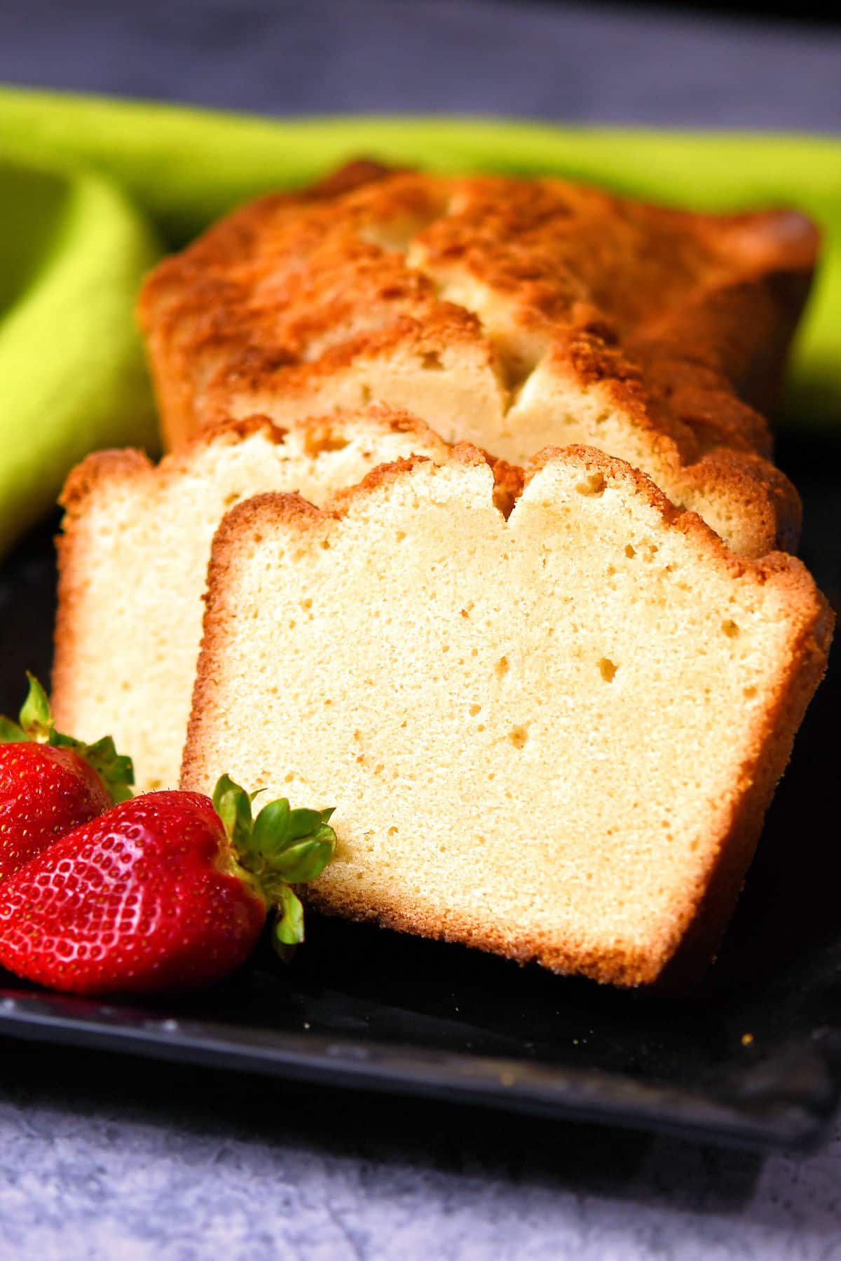 Traditional Pound Cake Recipe Loaf by Christian Guzman.