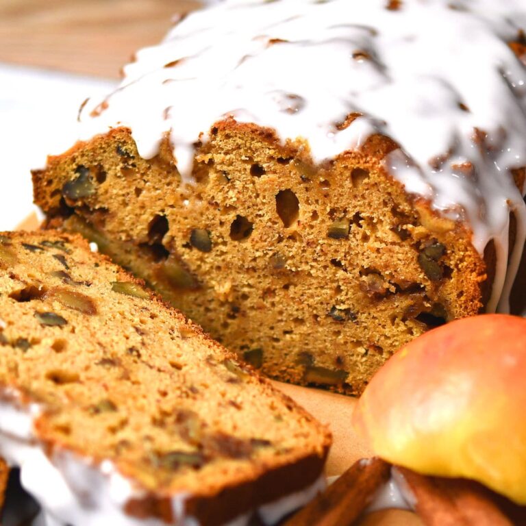 Sweet Potato Apple Cinnamon Bread